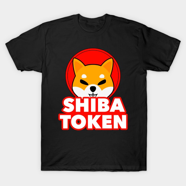 Shiba Inu Coin SHIB Token Crypton Cryptocurrency T-Shirt by Trippycollage